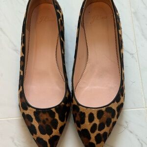 J. Crew Brown and Black Flats for Effortless Style